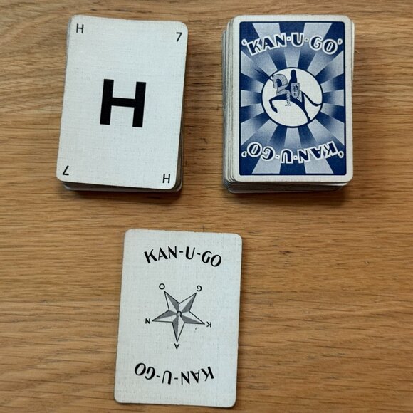 Vintage KAN-U-GO Crossword Card Game, Copyright 1937 - Picture 6 of 11